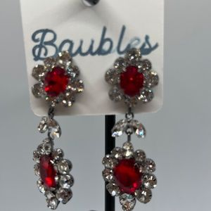 Baubles Chandelier Austrian Crystal Silver Earrings $12 EA or Bundle 3/$20